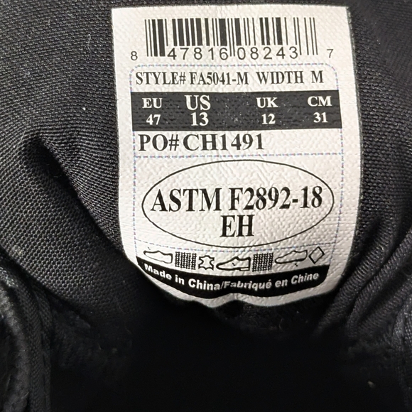 CARHARTT Men's Force Lightweight Work Boot FA5041 - Picture 5 of 7